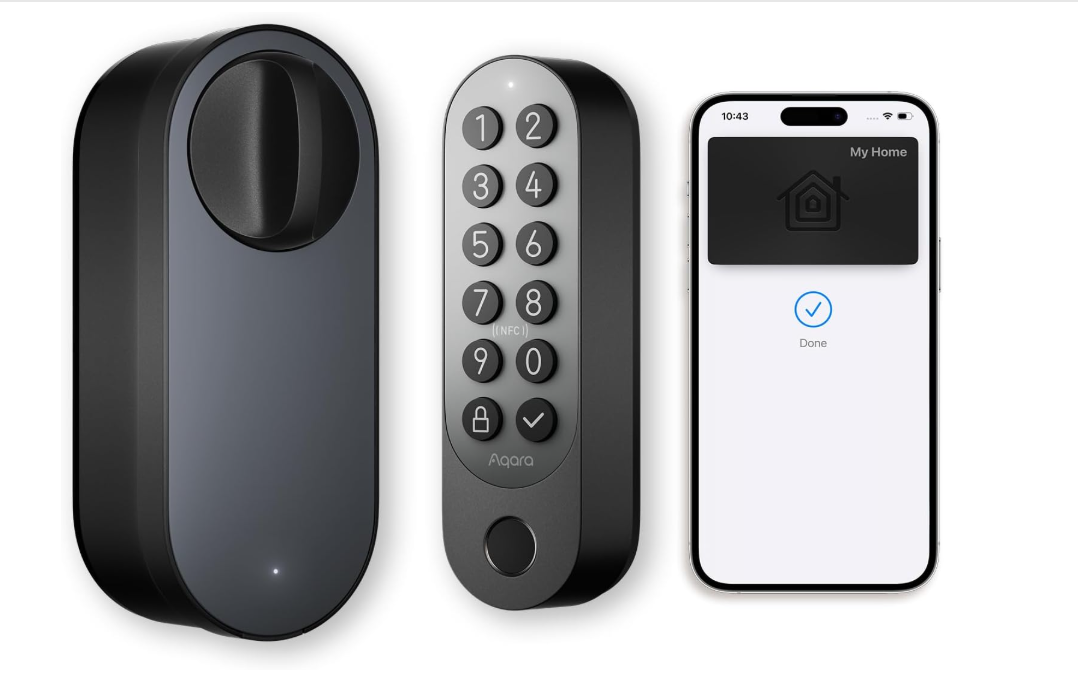 Замок дверний розумний Aqara Smart Lock U200 з Apple Home Key/відбитком пальця та клавіатурою Чорний (3135128324) Замок дверний розумний Aqara Smart Lock U200 з Apple Home Key/відбитком пальця та клавіатурою Чорний (3135128324)