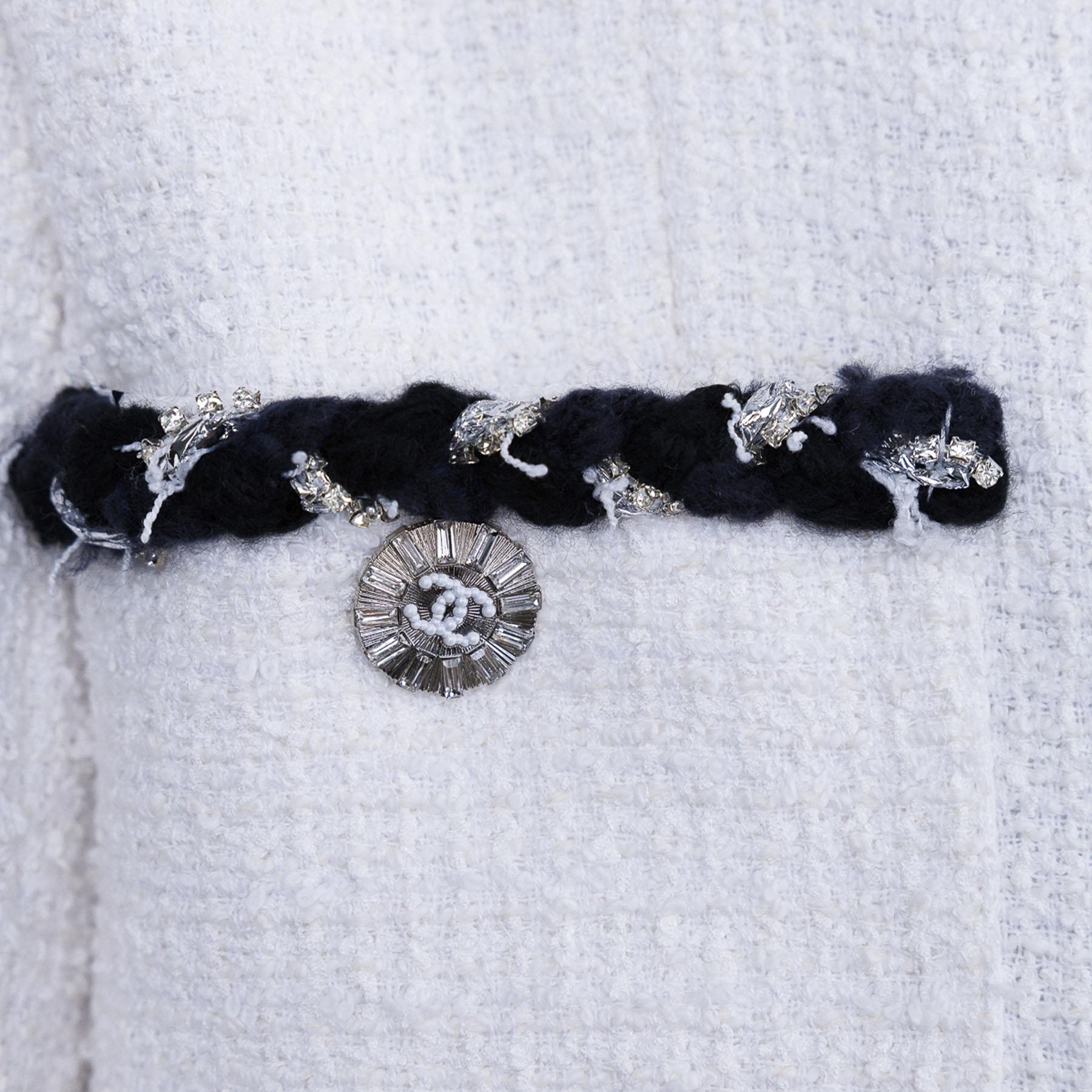 Жакет жіночий повсякденний Chanel M Білий (2797308119) - фото 5