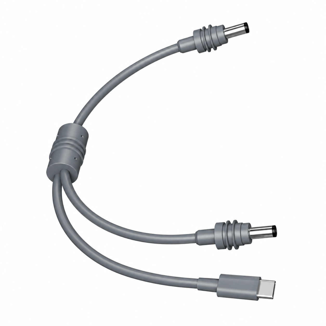 Кабель живлення-розгалужувач Starlink Mini від USB-C із двома DC-штекерами 5,5х2,1 мм Кабель живлення-розгалужувач Starlink Mini від USB-C із двома DC-штекерами 5,5х2,1 мм