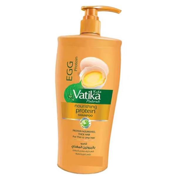 Шампунь Dabur Vatika Egg с протеинами яиц для тонких и ломких волос 600 мл (43634004)