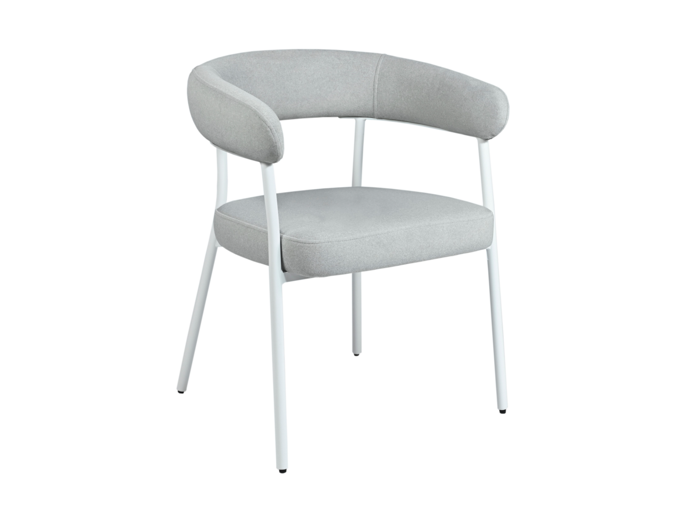 Стул обеденный Vetro Устричный/Белый (M-230)