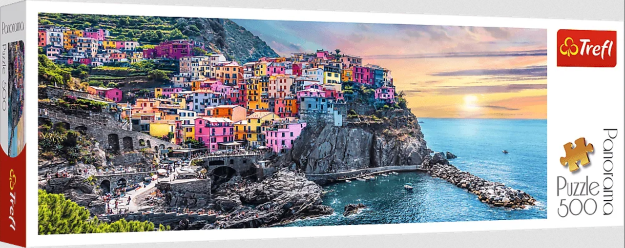 Пазл Trefl Вернацца на закате Италия Панорама 500 эл.