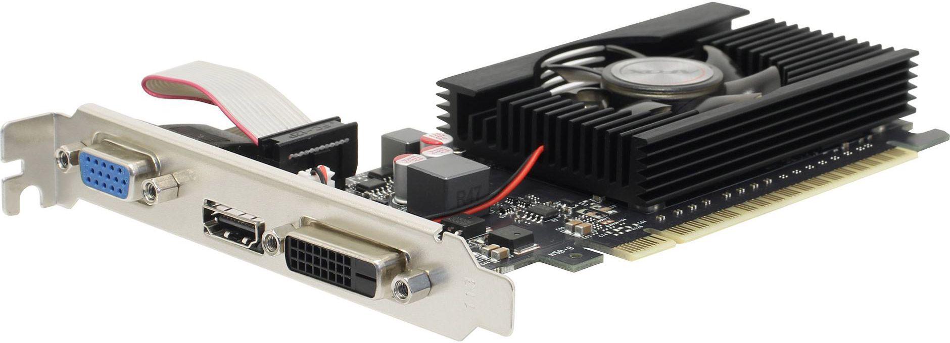Відеокарта AFOX GeForce GT 710 1 GB GDDR3 (ERC-AF710-1024D3L5-V3) - фото 2
