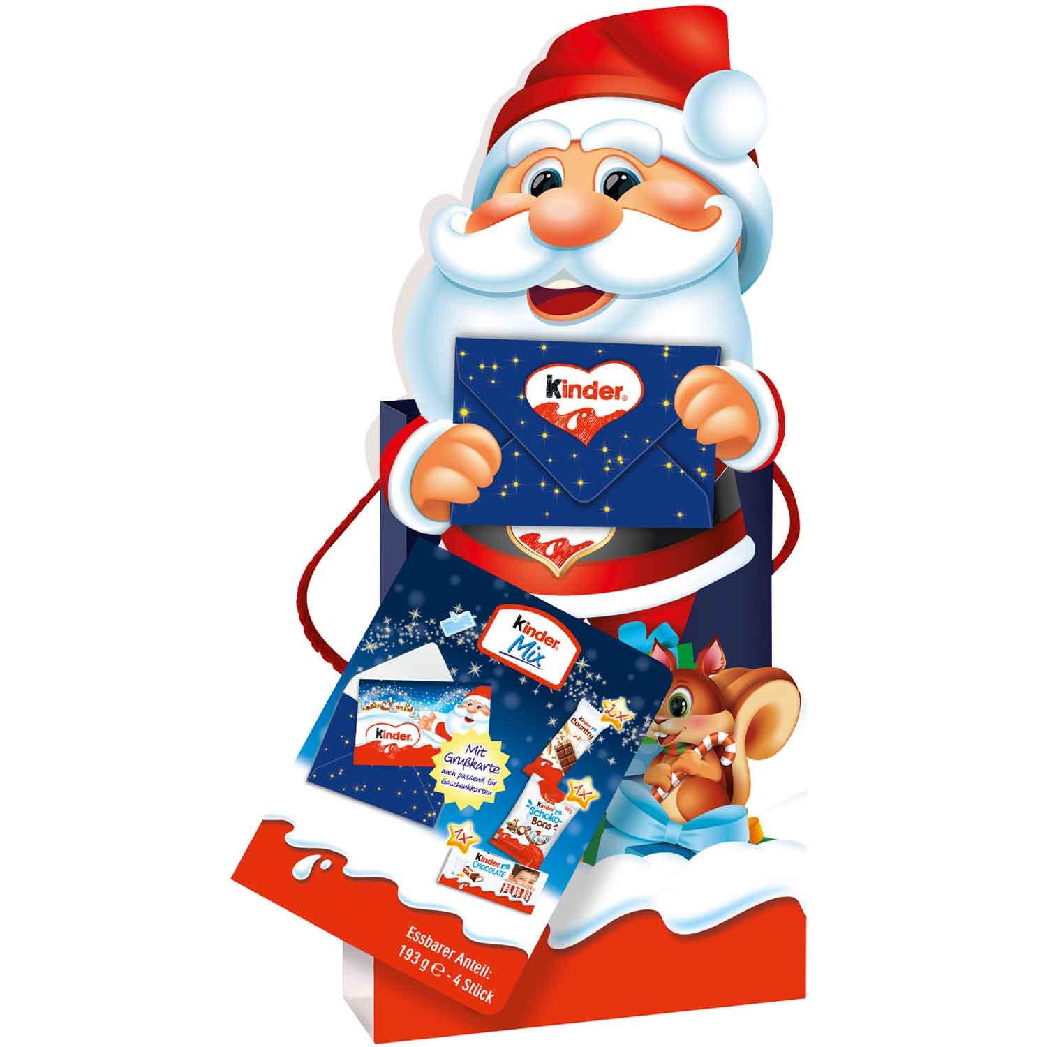 Новогодний набор Kinder Mix Geschenktüte 193 г (21778641)