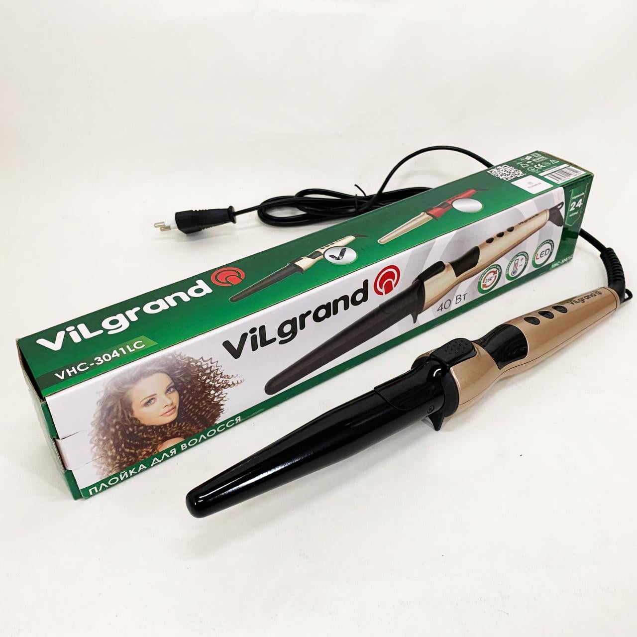 Плойка конусна ViLgrand VHC-3041LC Золотий (13352461)