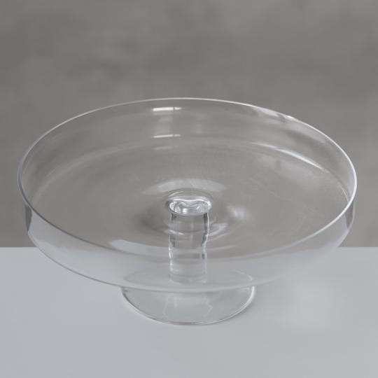 Блюдо стеклянное на ножке Престиж десертов 28 см (40158) - фото 4