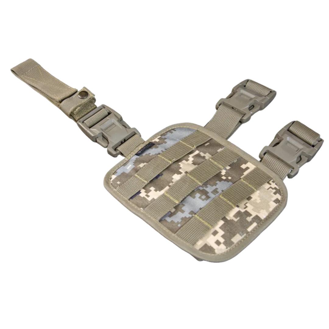 Платформа на стегно для підсумків Kirasa Cordura 1000D Molle 15х20 Pixel (KI284) Платформа на стегно для підсумків Kirasa Cordura 1000D Molle 15х20 Pixel (KI284)