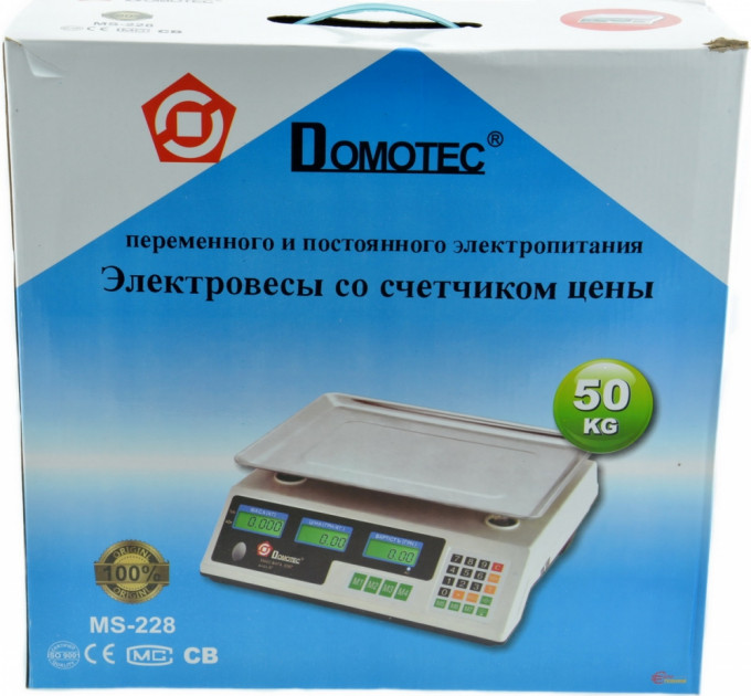 Торговые весы Domotec MS-228 до 50 кг - фото 2