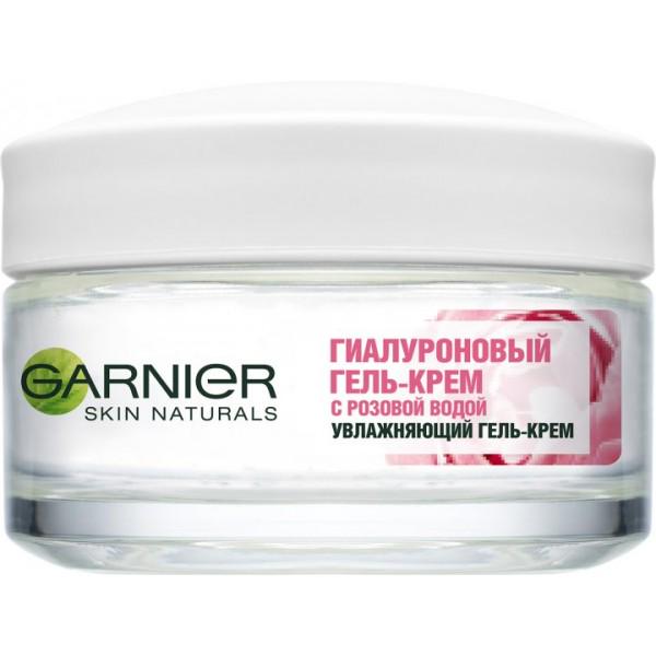 Увлажняющий гиалуроновый гель-крем Garnier Skin Naturals с розовой водой 50 мл (402361)