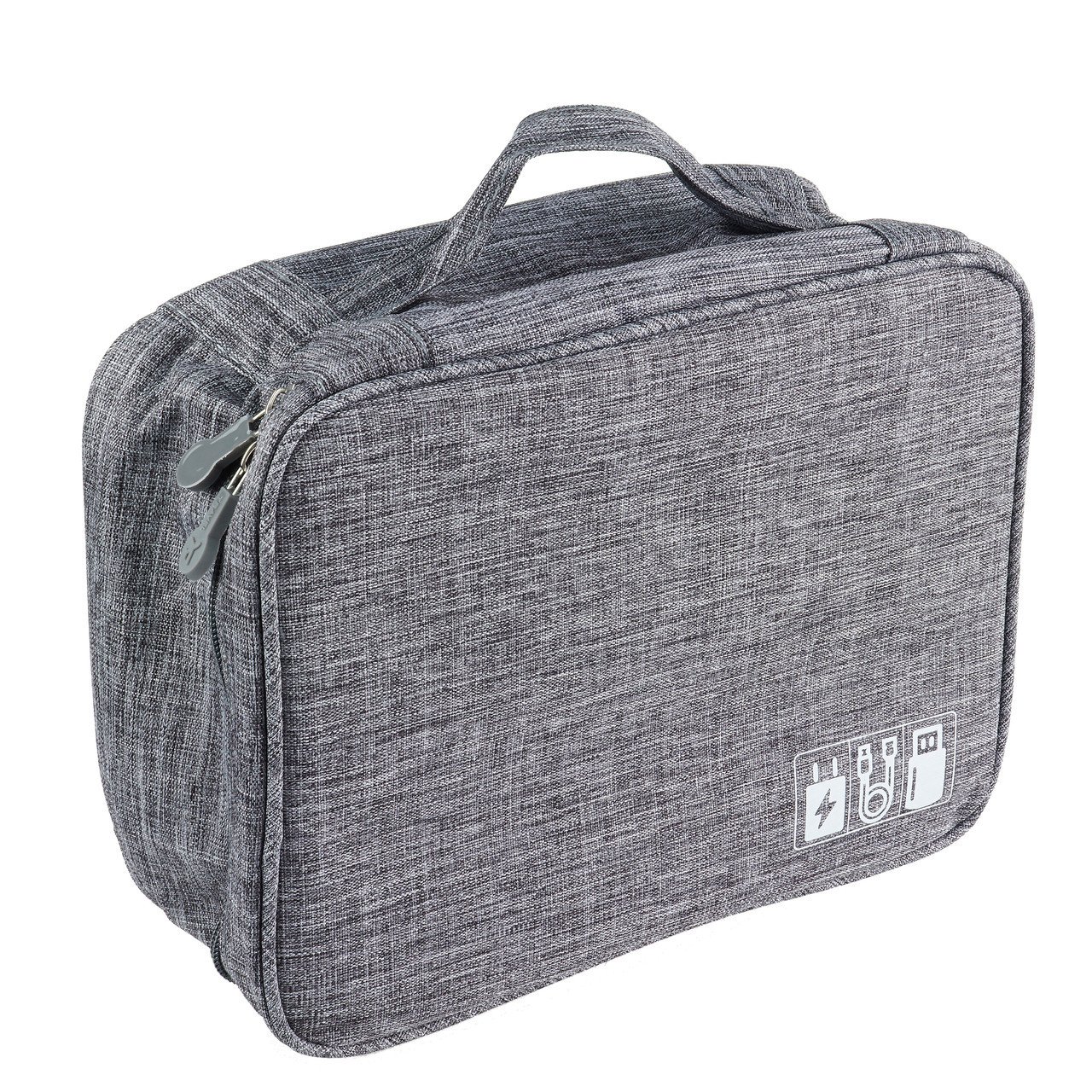 Сумка-органайзер для хранения кабелей Wellamart Серый (55400002)