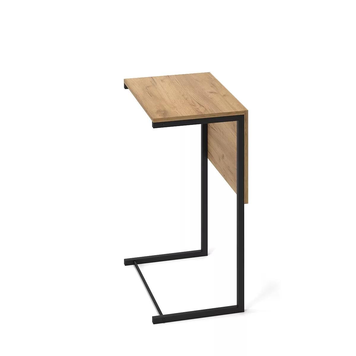 Журнальный стол-трансформер Art in Нead Just Fiji из МДФ Дуб крафт золотой/Черный (TB07120000030)