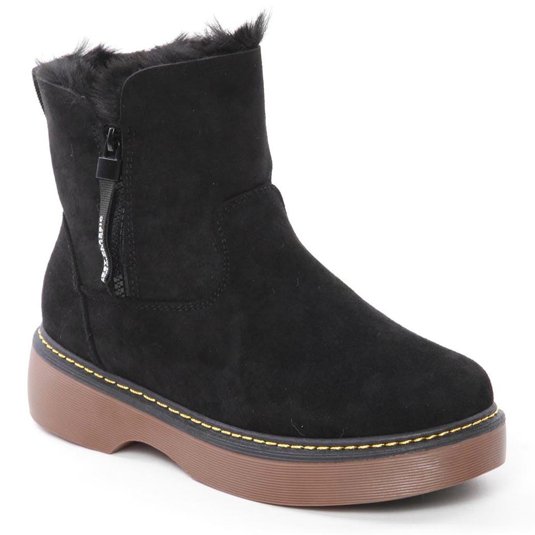 Черевики жіночі Fashion 337575 р. 36 23,5 см Чорний