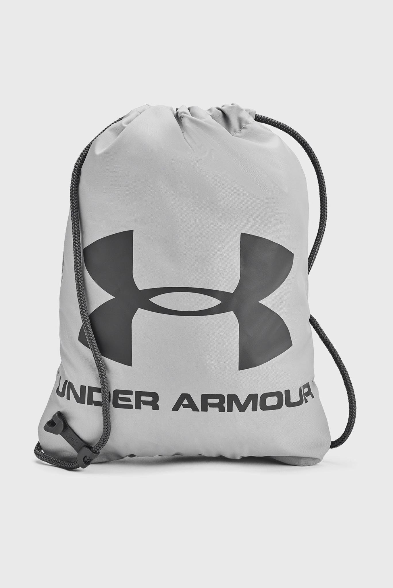 Спортивный рюкзак-мешок Under Armour Ozsee Sackpack 16L 28x44 см Серый (1240539-011)