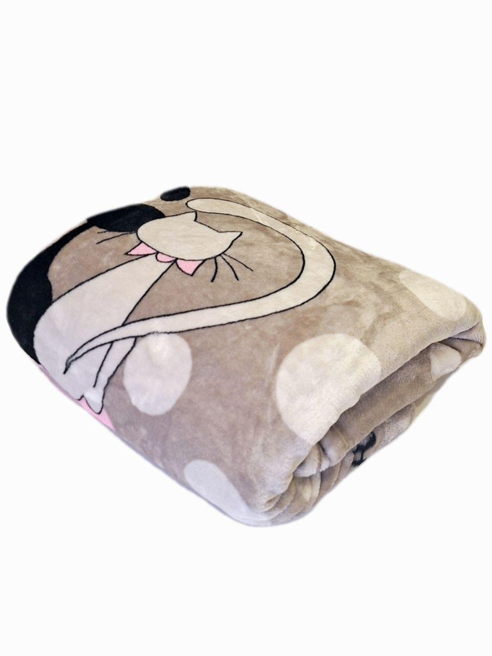 Плед-покрывало флисовый Colorful Home Котики 200х220 см (940)