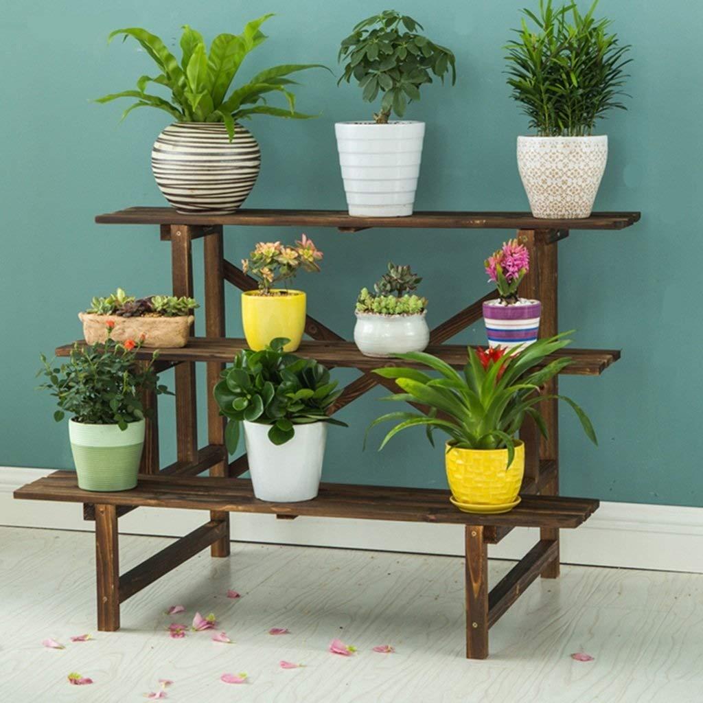 Подставка для цветов из дерева Бранко 3 Капучино (ЦСТ-3042109)