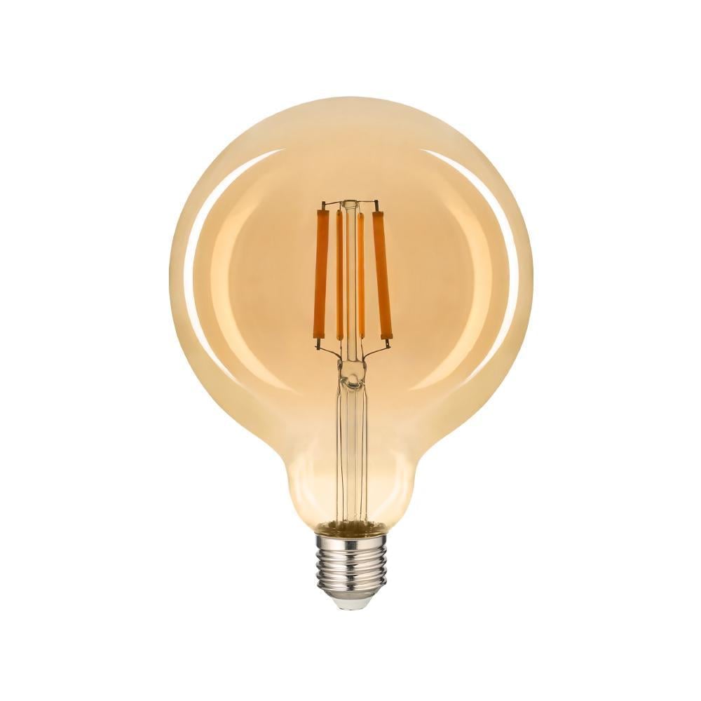 Лампа світлодіодна Violux Filament G95 10W E27 2200K Бронзовий (27844401)