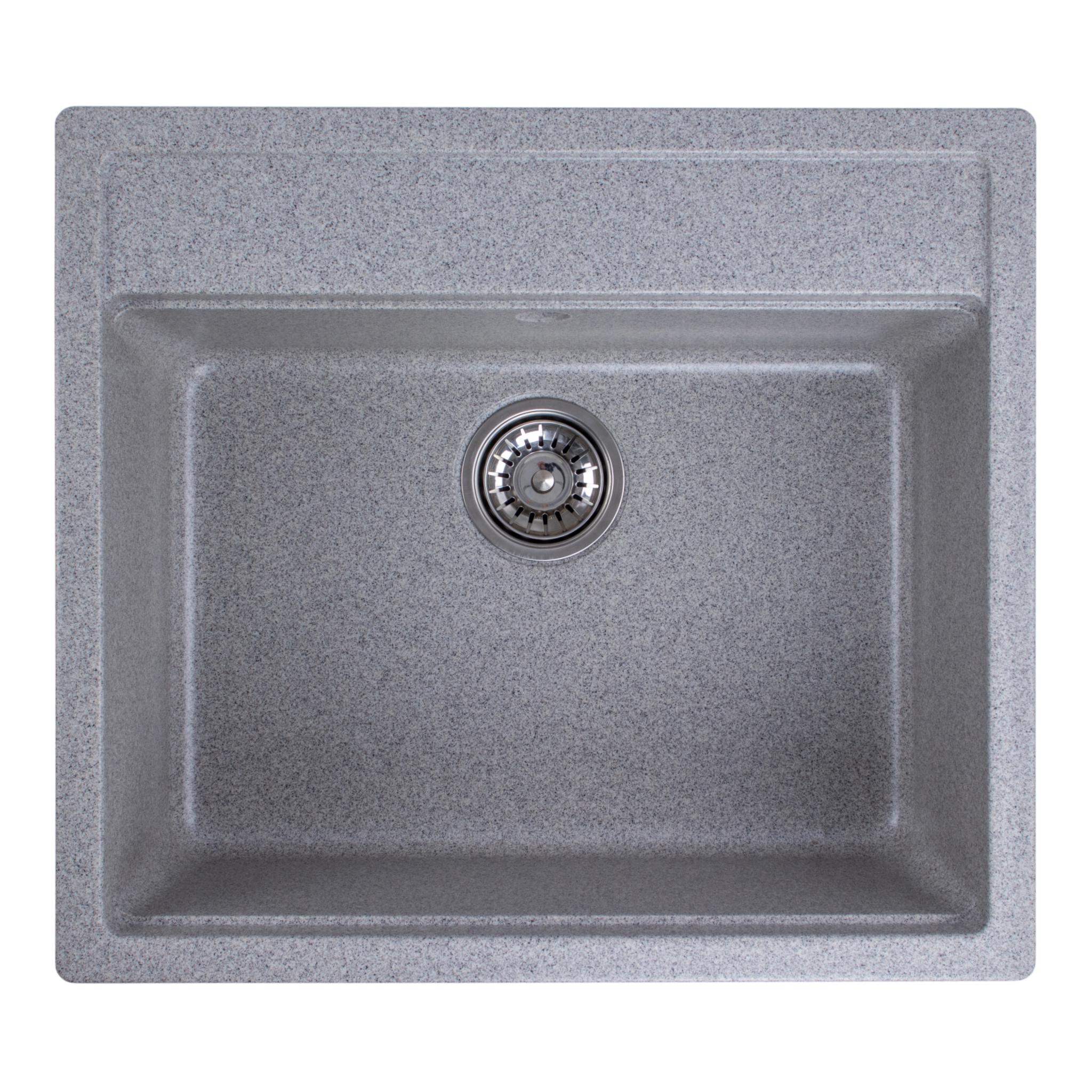 Мойка для кухни Platinum 5751 Nika гранит глянец Серый (000031366)