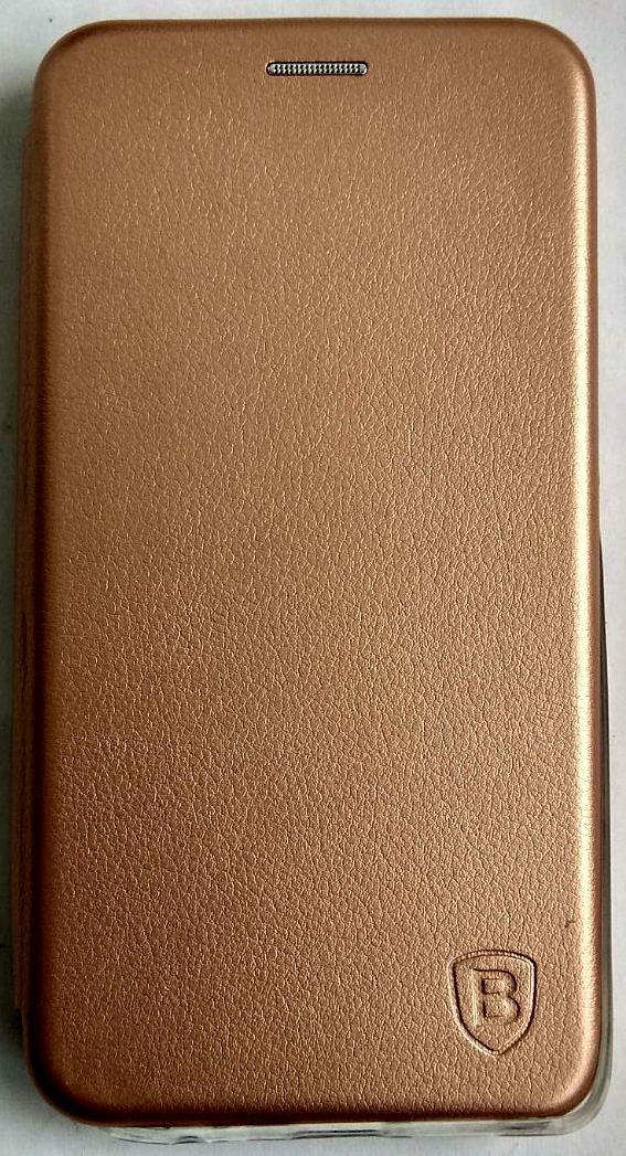 Чохол-книжка "Classy Level" для Huawei P30 рожеве золото