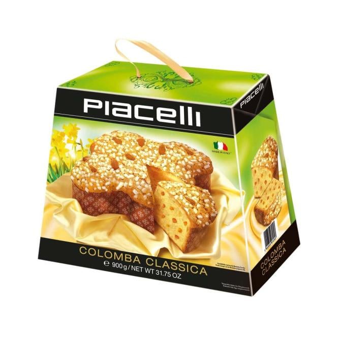 Кекс Коломба Piacelli Colomba Classica з апельсиновими цукатами класичний 900 г (2556702645)