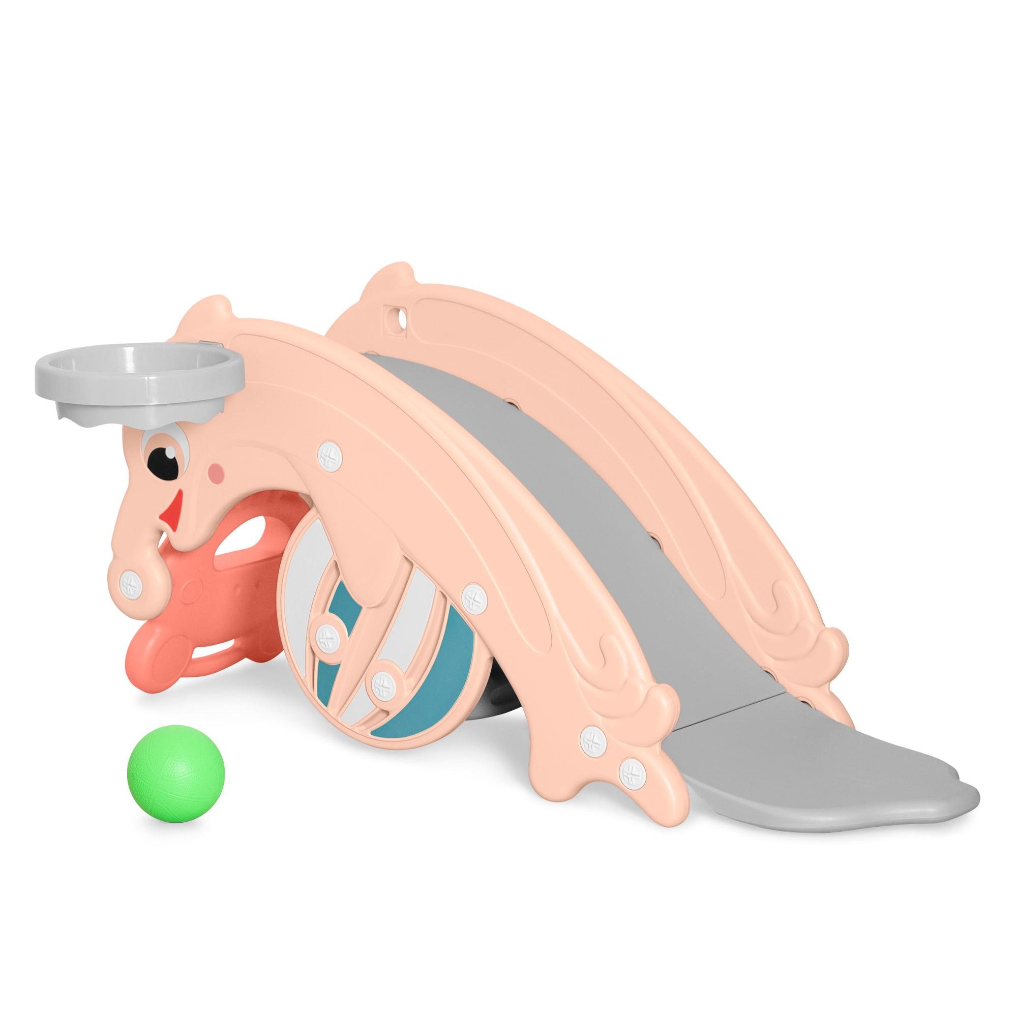 Дитячий ігровий комплекс Mealux Froggy Orange (KD-D011 Orange) - фото 3 Дитячий ігровий комплекс Mealux Froggy Orange (KD-D011 Orange) - фото 3