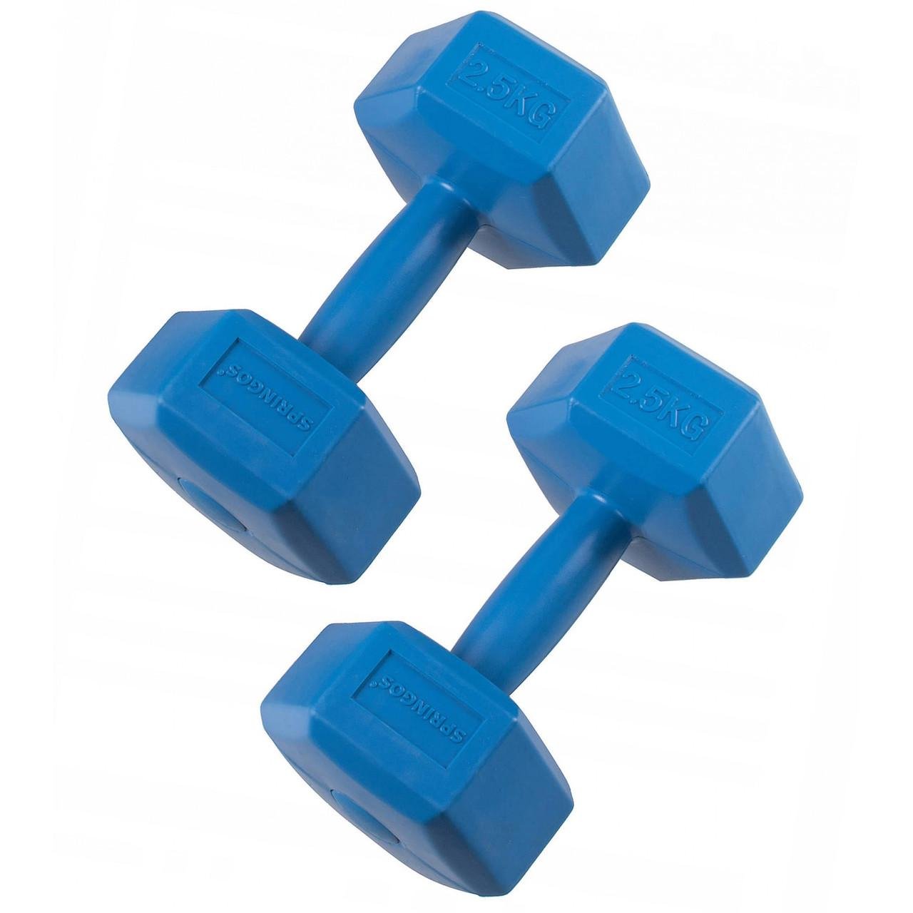 Гантели Springos Hex FA1033 2x2,5 кг