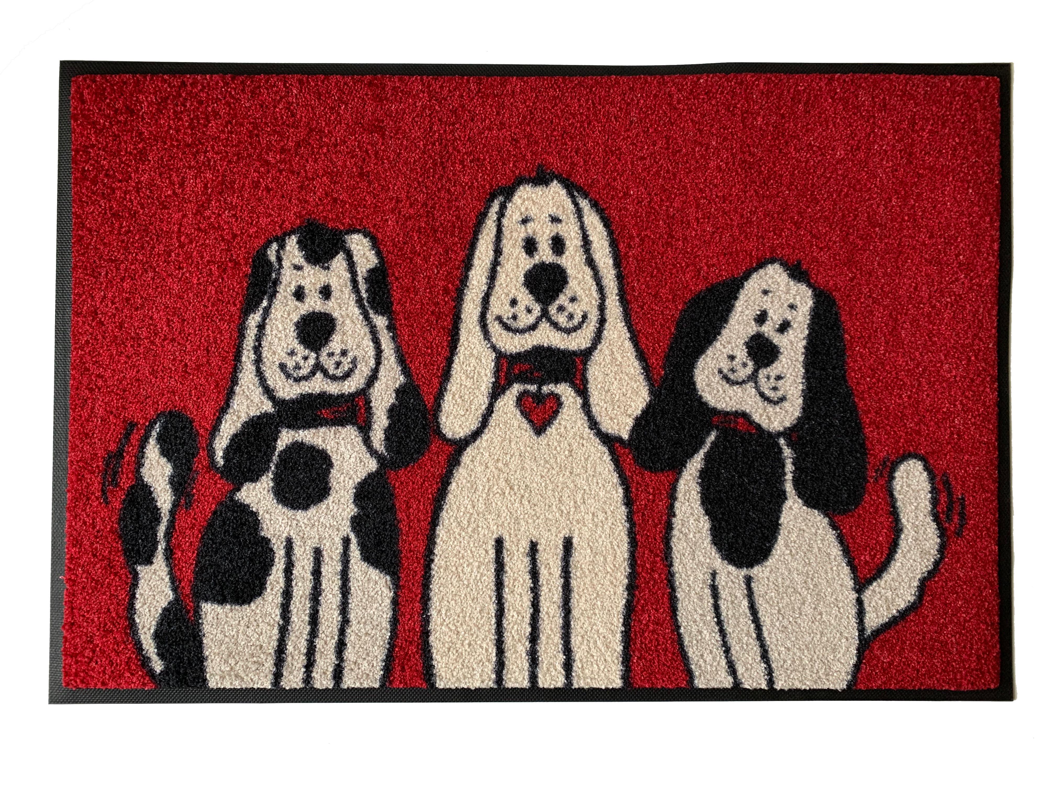 Грязезащитный коврик Kleen Tex Three Dogs 50x75 см (030805)