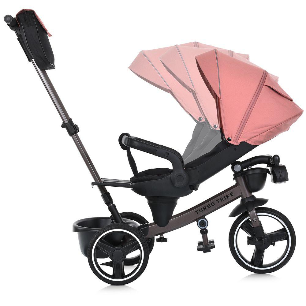 Велосипед дитячий 3-х колісний Turbo Trike MT 1002-6 від 1,5 до 3 років поворотне сидіння Рожевий (24604077) - фото 4 Велосипед дитячий 3-х колісний Turbo Trike MT 1002-6 від 1,5 до 3 років поворотне сидіння Рожевий (24604077) - фото 4