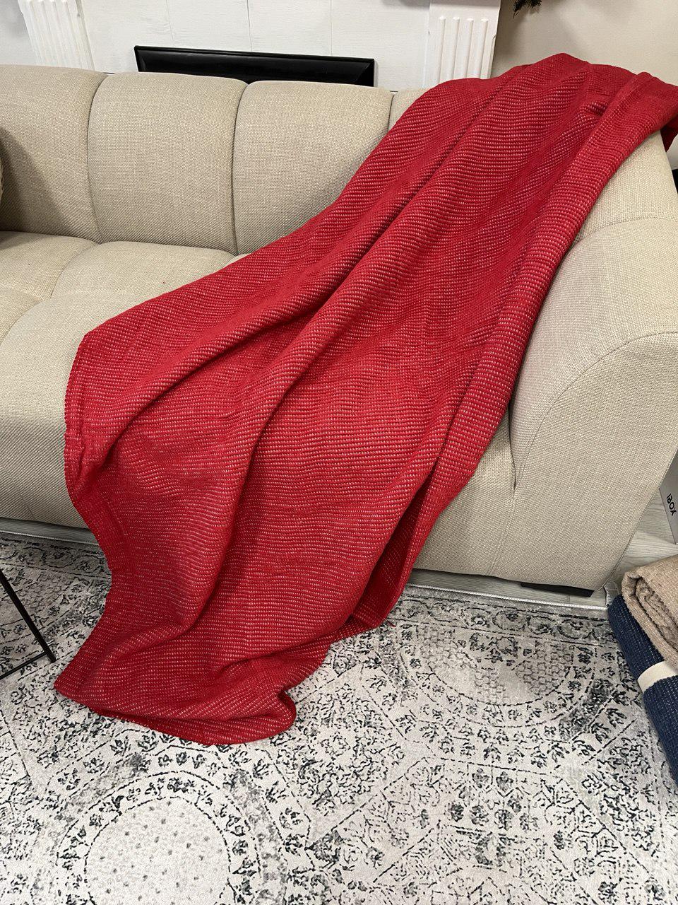 Плед бавовняний CarpetKA 200х220 см (BT-11)