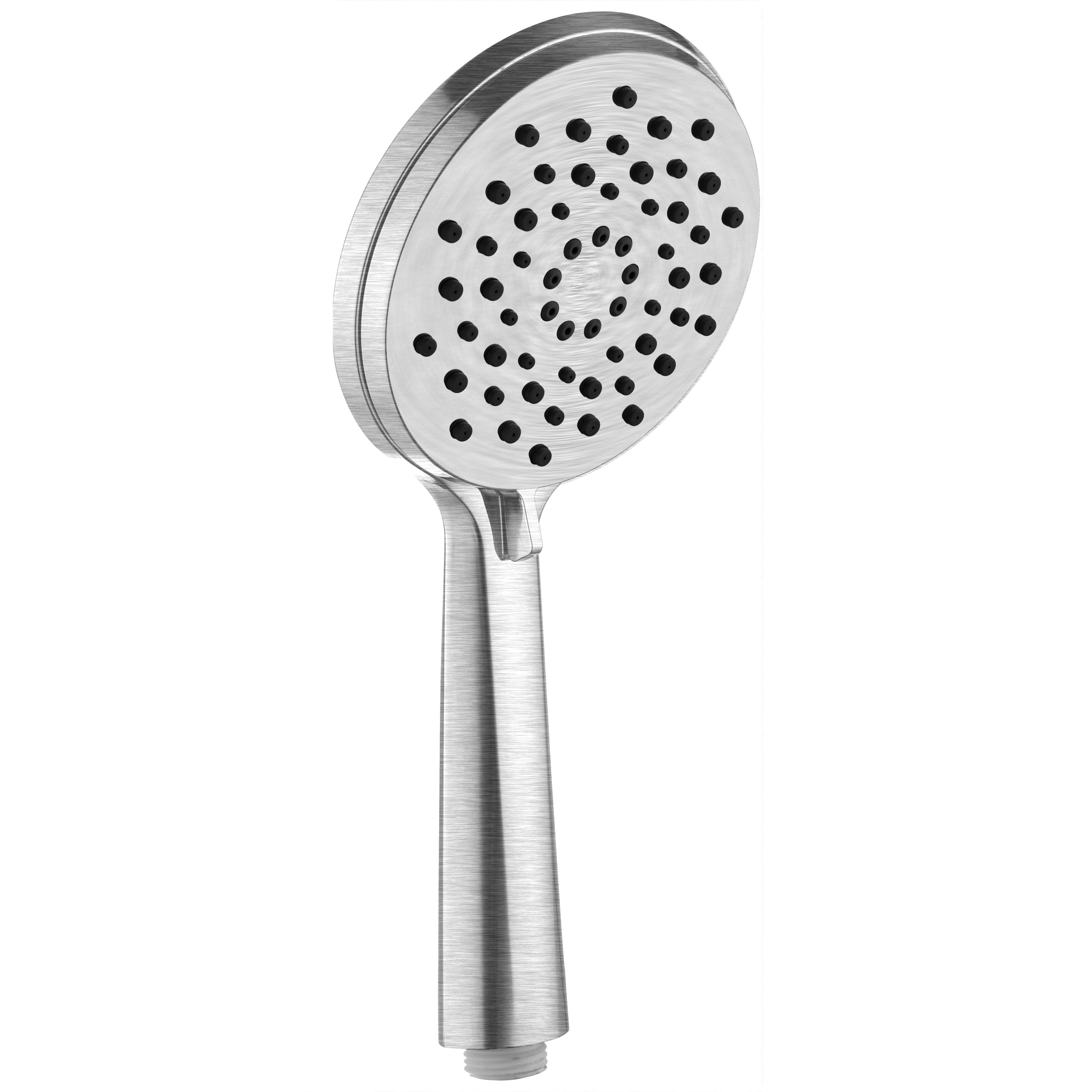 Душ ручной Imprese W120SL3BN 120 мм 3 режима Никель (74967)