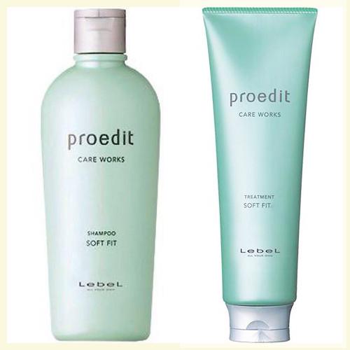 Набор шампунь и маски Lebel Proedit Soft Fit+