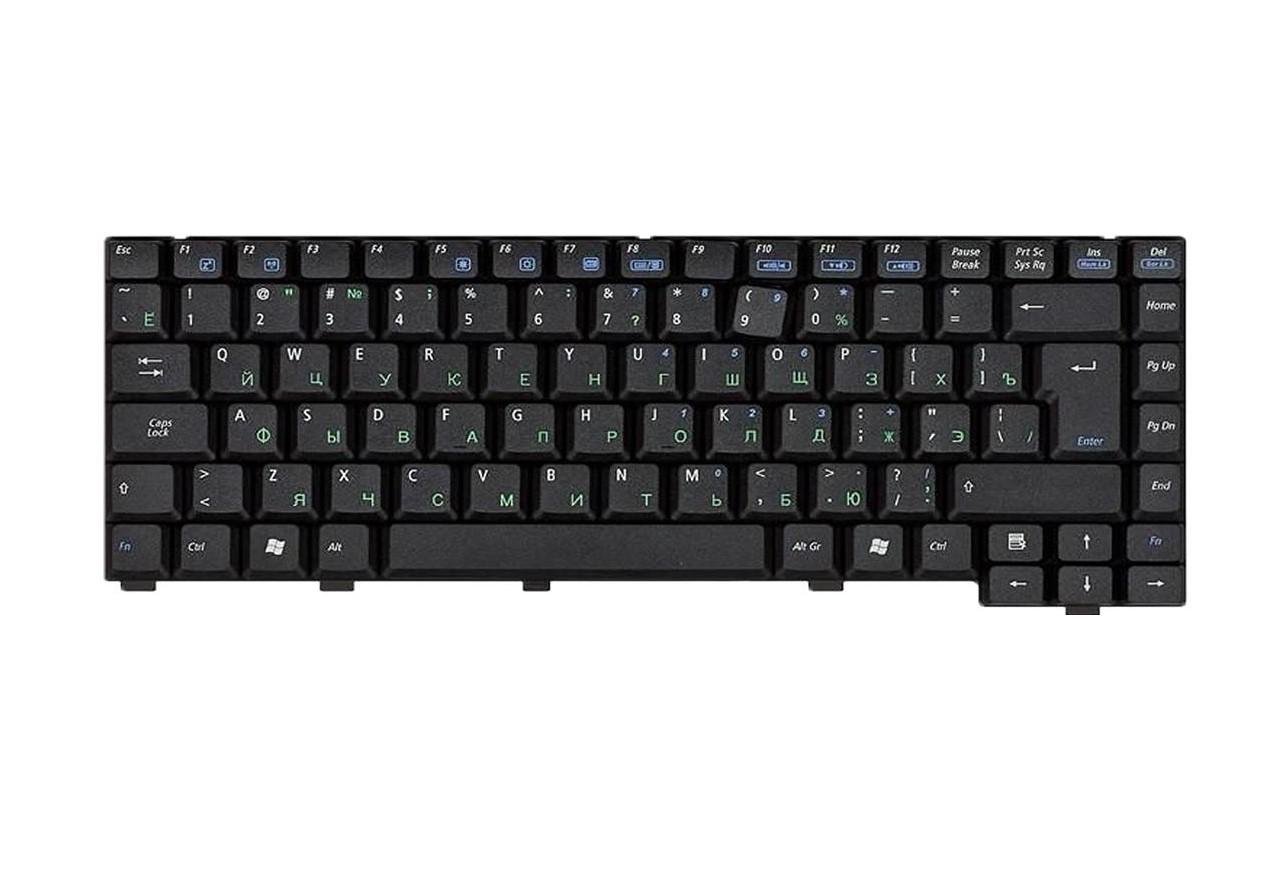 Клавиатура для ноутбука Asus Z92KM матовая (04GNA51KRUS1)