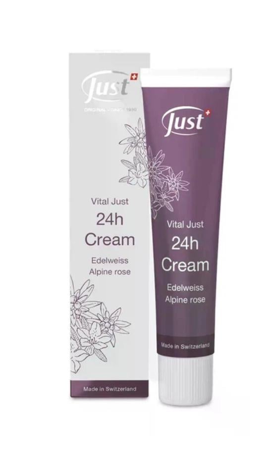 Крем для лица 24 часа Vital Just 24 H Cream Эдельвейс/Альпийская роза 30 мл