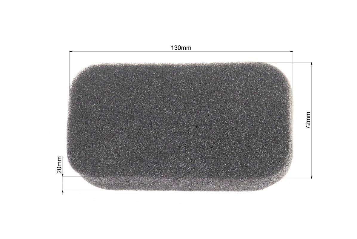 Фильтр воздушный-элемент поролон 130х72х20 мм для генераторов 2-3,5 кВт 168F/170F - фото 2 Фильтр воздушный-элемент поролон 130х72х20 мм для генераторов 2-3,5 кВт 168F/170F - фото 2