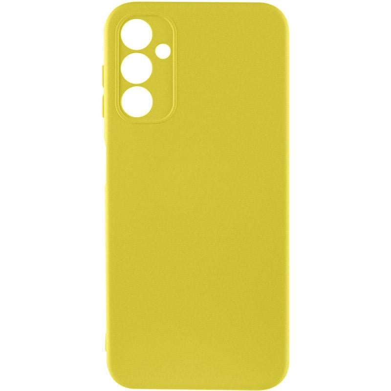 Противоударный чехол Silicone Cover Lakshmi Full Camera (AA) для Samsung Galaxy A25 5G желтый