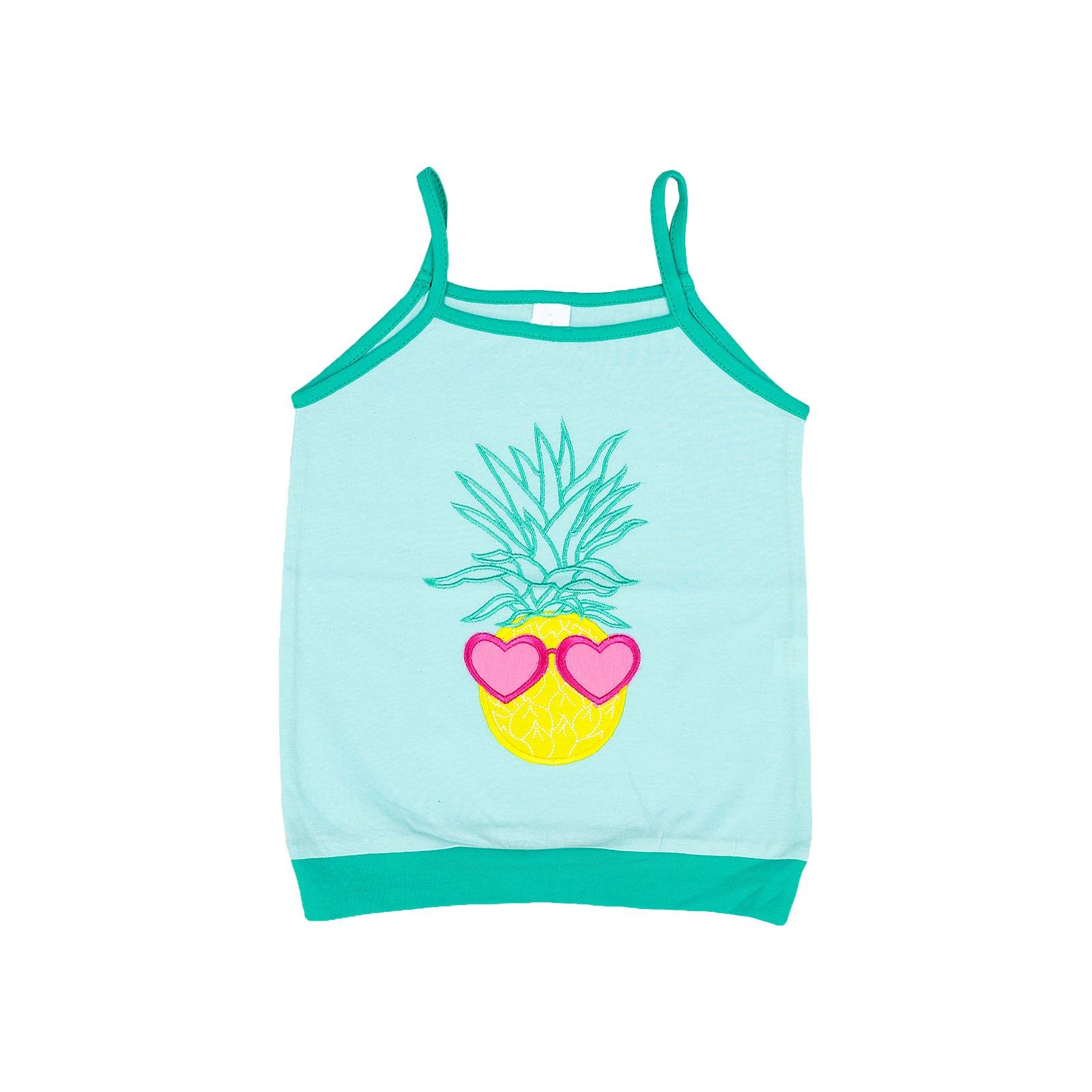 Майка Danaya літня для дівчинки 110 см Бірюзовий (54D/18F)