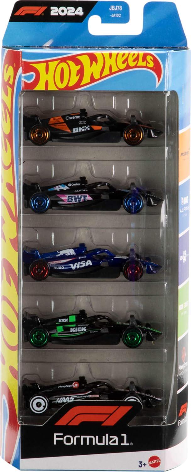 Набор машинок Hot Wheels Формула 1 шт.