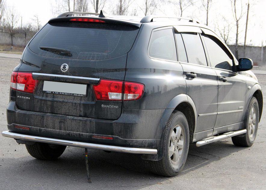 Задняя дуга AK005 CAN для SsangYong Kyron 2005-2014 гг. нержавеющая сталь Хром