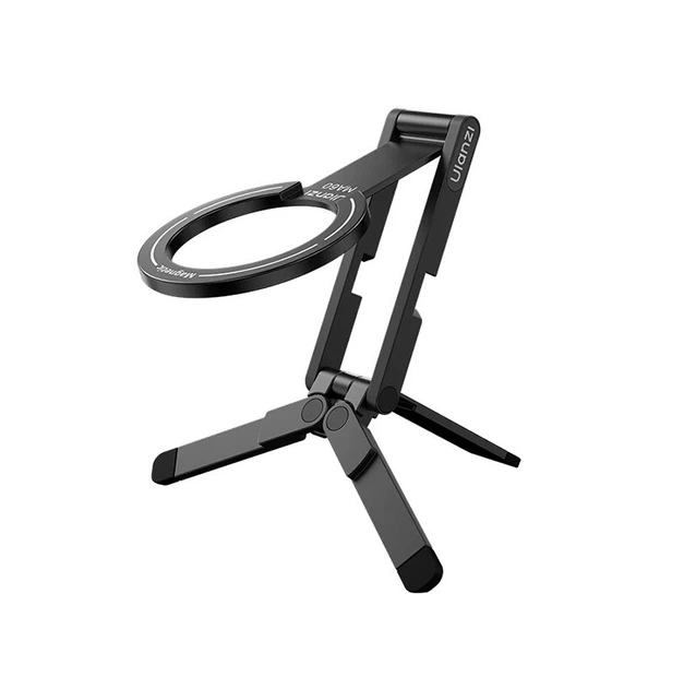 Тримач телефона Ulanzi MA60 Foldable Magnetic Phone Tripod Black (KST-S025) - фото 2