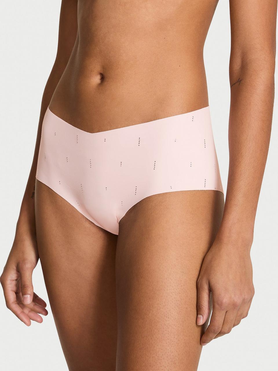 Трусики жіночі Victoria's Secret No-Show Sparkle Cheeky XL Рожевий (225326887217)