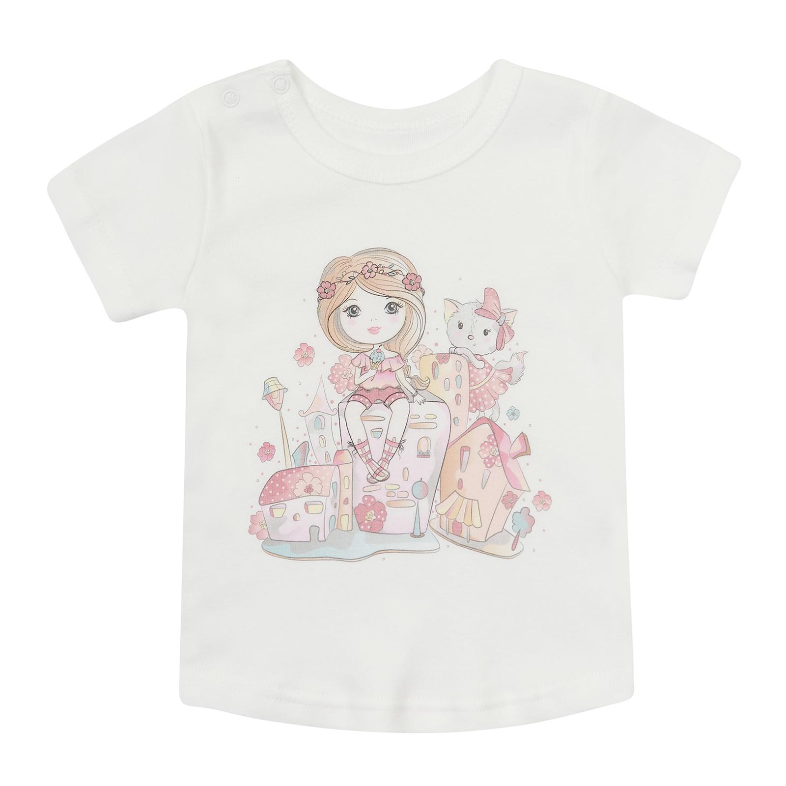 Футболка детская ЛяЛя 74 см (3Т050)