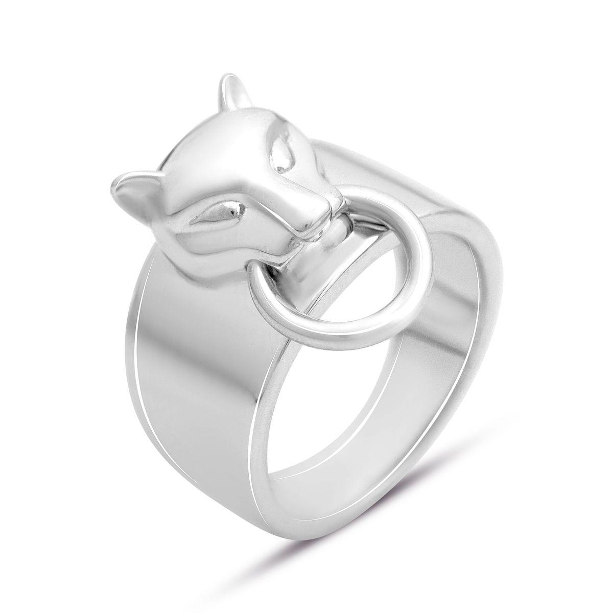 Кольцо серебряное с без камней 6,91 г р. 18,5 (2144915)