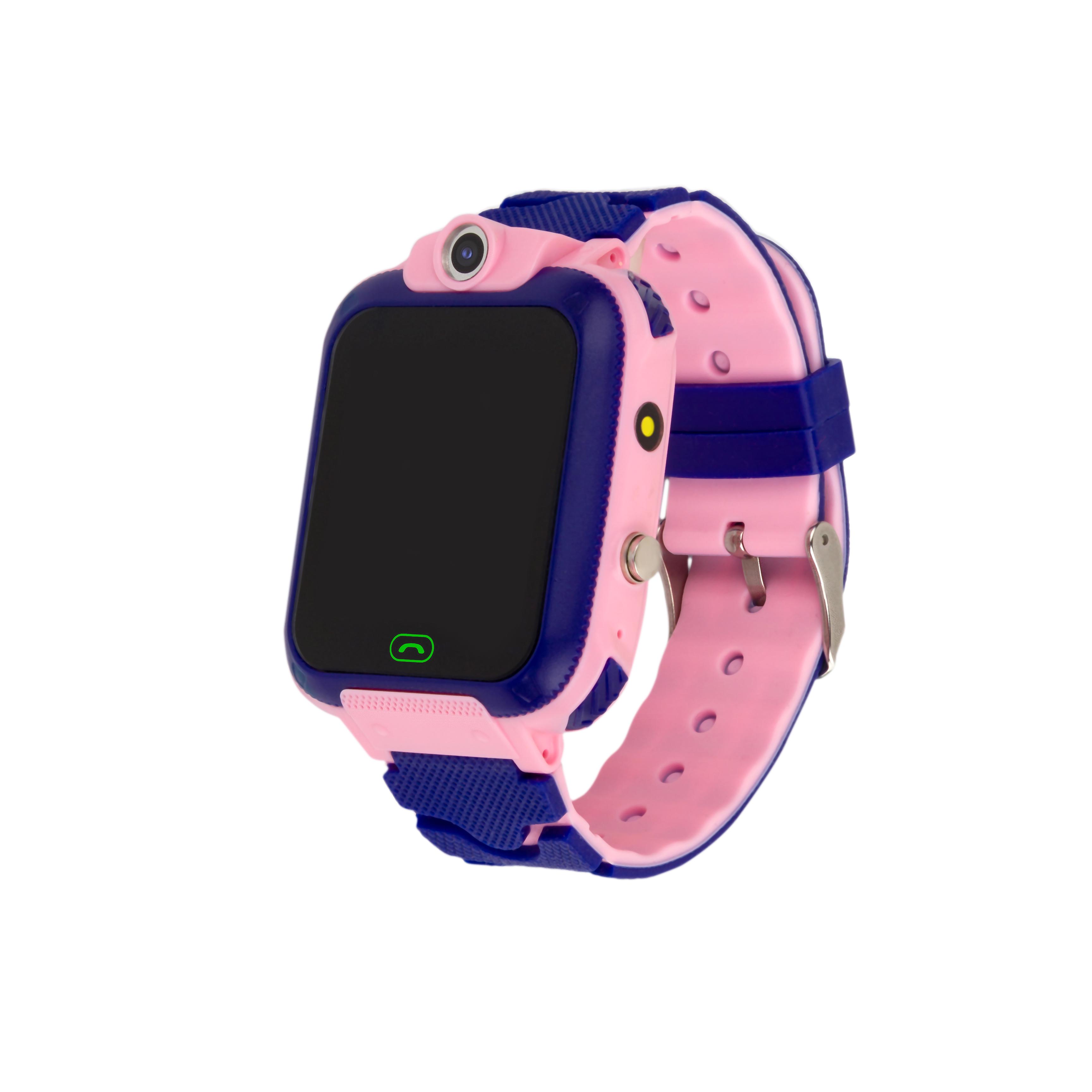 Дитячий телефон-годинник з трекером ATRIX iQ2400 IPS Cam Flash Pink