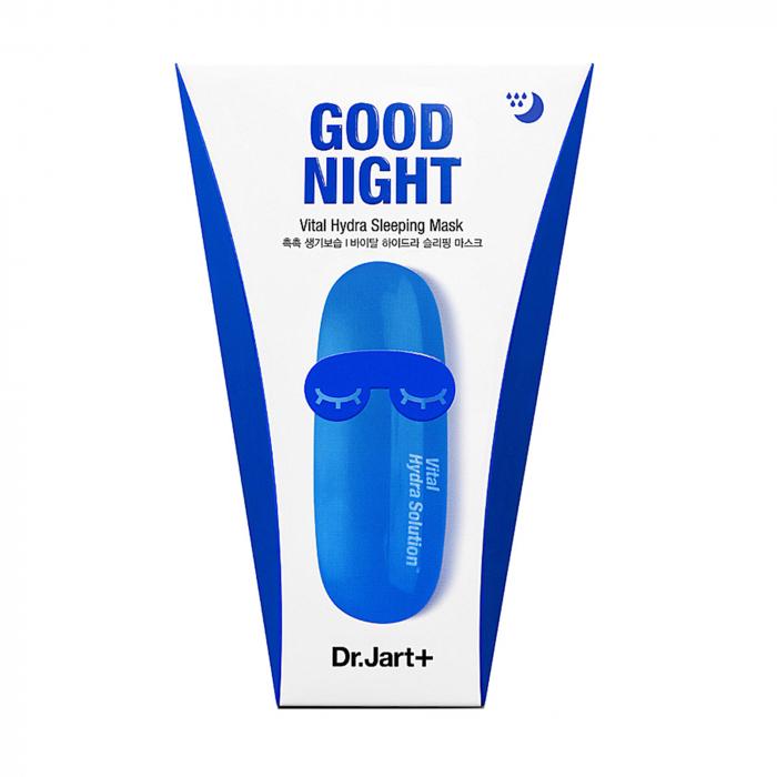 Зволожуюча нічна маска з гіалуроновою кислотою Dermask Water Jet Vital Hydra Sleeping Mask Dr. Jart 120 мл (8809535802125)