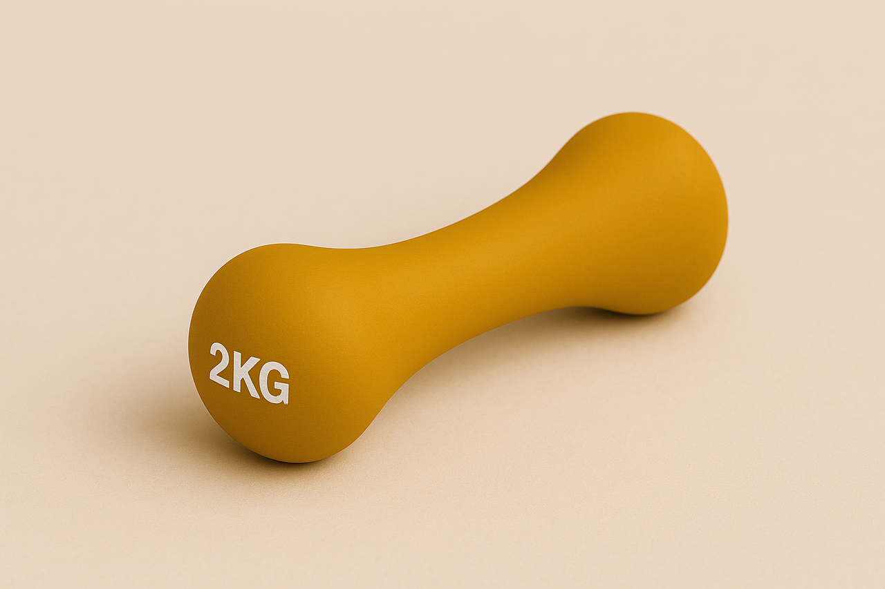 Гантель для фитнеса WCG неопреновая 2 кг (W-120-2) - фото 1