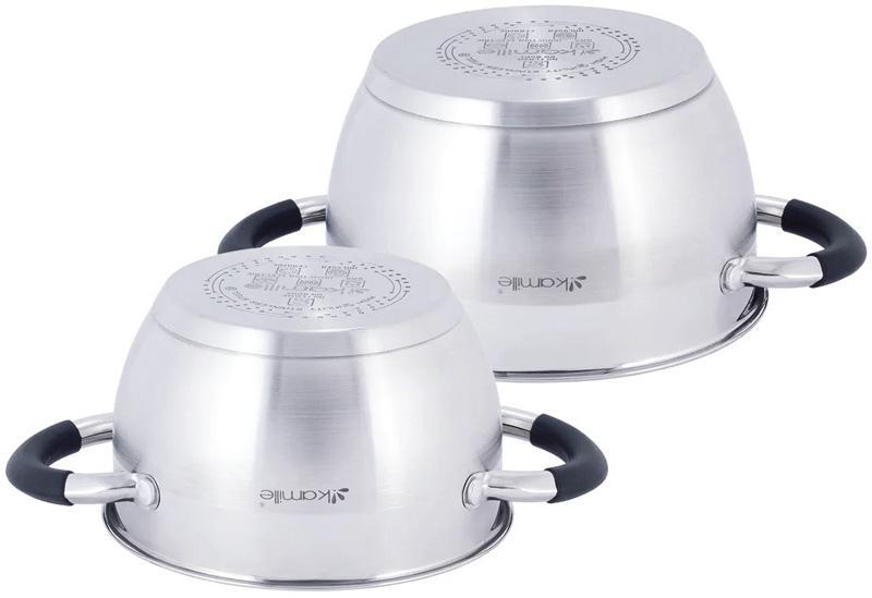 Набір каструль Marsaili із силіконовими ручками 1,8/2,5 л - фото 3