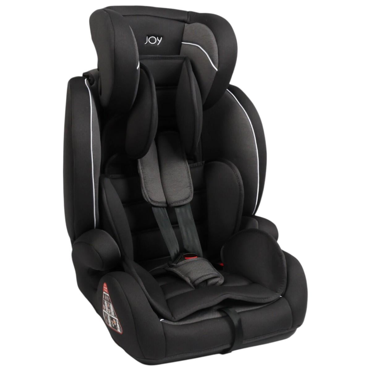 Детское автокресло JOY ISOFIX Черно-серый (SX-16809)