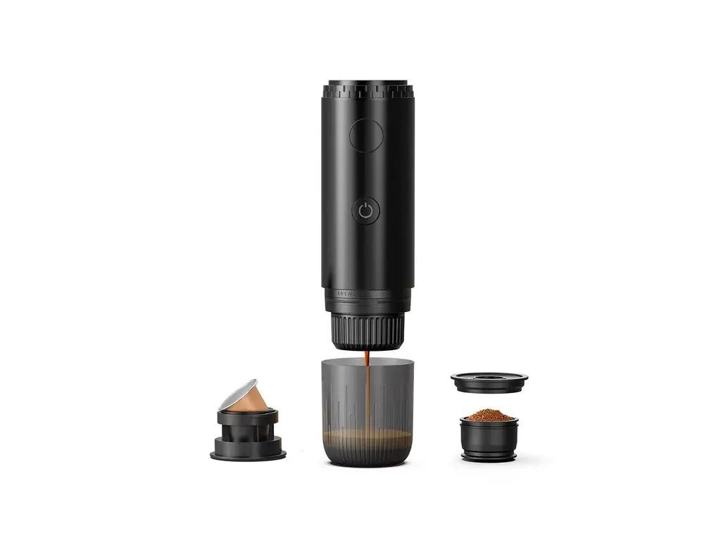 Кофеварка аккумуляторная iCafilas Portable Espresso Maker 19 бар Черный (38401375) Кофеварка аккумуляторная iCafilas Portable Espresso Maker 19 бар Черный (38401375)