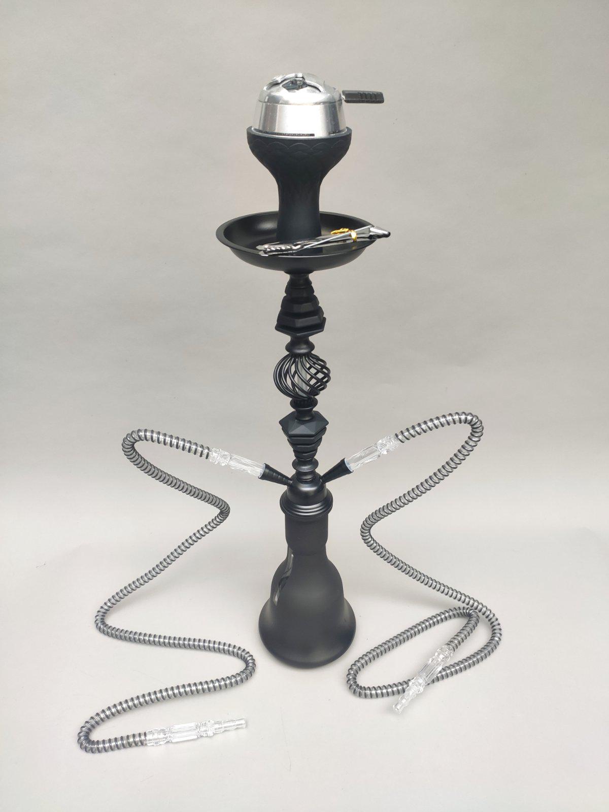 Кальян Hookah Rami Carbon Plus на 2 персоны 60 см Black - фото 2