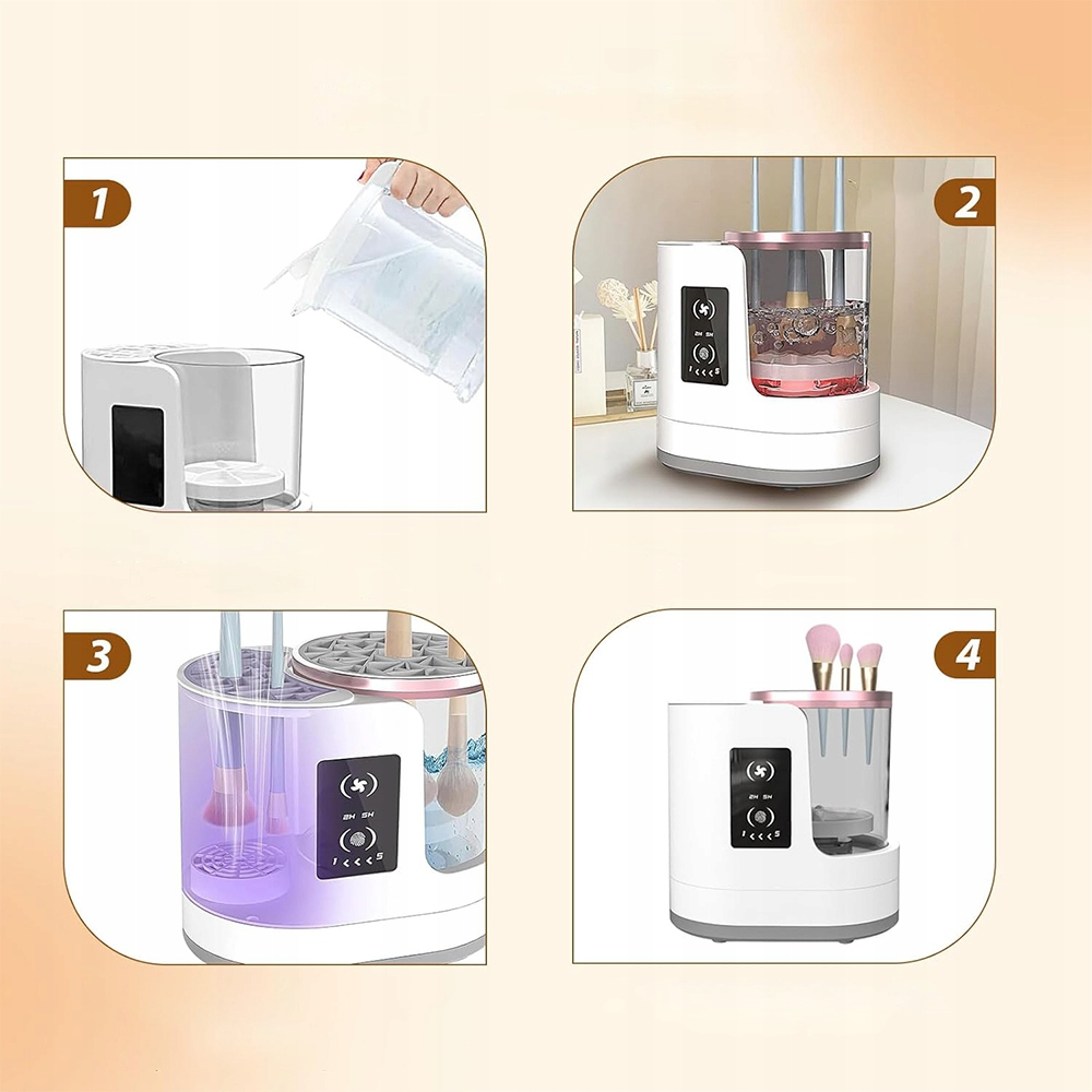 Очищувач пензлів для макіяжу 17,3х12 см - фото 3 Очищувач пензлів для макіяжу 17,3х12 см - фото 3