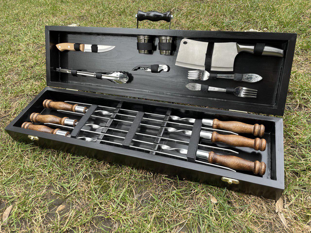 Набор шампуров Black Box X-9-1 в кейсе (10641057) - фото 4 Набор шампуров Black Box X-9-1 в кейсе (10641057) - фото 4